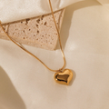 Simple heart necklace
