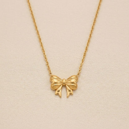 Simple Bow Necklace
