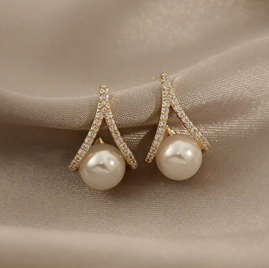 Pearl drop Earrings